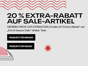 Herbst Sale bei Reebok mit bis zu 50% Rabatt + 20% Extra-Rabatt auf alle Sale-Artikel