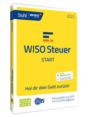 WISO Steuer-Start 2022 als Aktivierungscode (für Steuerjahr 2021) für nur 13,99