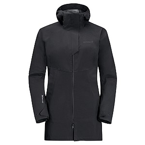 Jack Wolfskin Athletic Coat W – Frauen Hardshell-Stretch-Mantel (Schwarz oder Graphite) für 124,95€ (statt 178€)