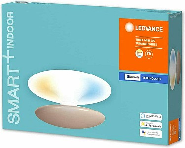 LEDVANCE Smarte Deckenleuchte inkl. E27 LED Leuchtmittel (Steuerbar mit Alexa, Google und Apple HomeKit) für 29,99€ (statt 50€)
