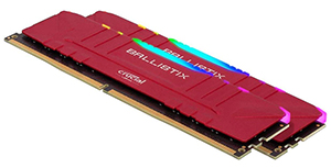 Crucial Ballistix RGB Gaming Arbeitsspeicherkit (2x 8GB, 3200 MHz, DDR4, CL16) für nur 65,58€ inkl. Versand bei Amazon.it (statt 85€)