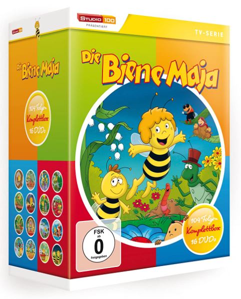 Die Biene Maja (Klassik) - Komplettbox (16 DVDs, Digital restauriert)