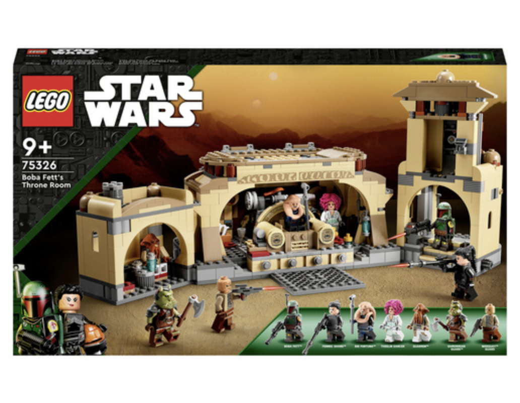 LEGO STAR WARS 75326 Boba Fetts Thronsaal für nur 71,53€ inkl. Versand
