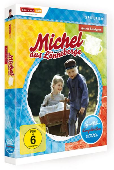 Astrid Lindgren: Michel aus Lönneberga - Spielfilm-Komplettbox (Spielfilm-Edition, 3 Discs)