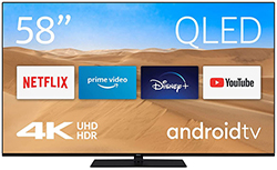 Nokia Smart TV – 5800D QLED Android TV (58 Zoll, 4K UHD, HDR, DVB-C/S2/T2, Dolby Digital 5.1) für nur 545,22€ inkl. Versand (statt 699€)