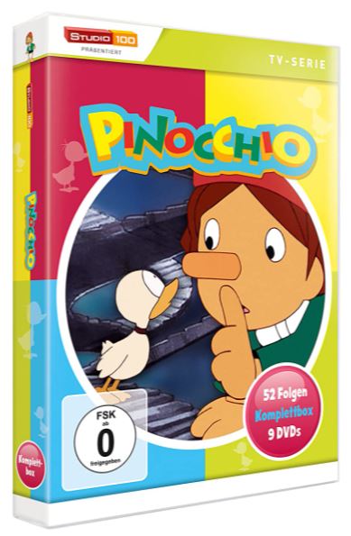 Pinocchio - Komplettbox (9 DVDs)