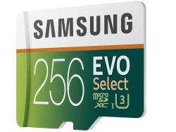 256GB Samsung EVO Select microSDXC Speicherkarte MB-ME256HA/EU für 25,84€