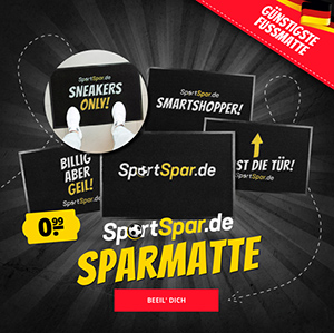 SportSpar.de „Sparmatte“ Fußmatte (50 x 75 cm) für nur 4,94€ inkl. Versand