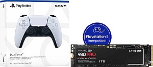 PS5 Zubehör Bundle: Samsung 980 PRO M.2 SSD 1TB + PlayStation 5 DualSense Controller für 179,53€ inkl. Versand (statt 213€)