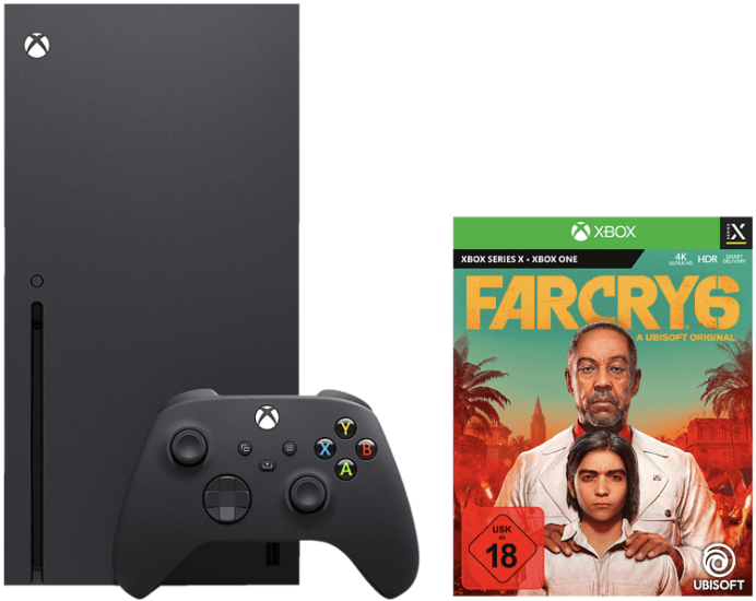 Bestellbar & verfügbar: MICROSOFT Xbox Series X 1 TB + Far Cry 6 oder Forza Horizon 5 ab 529,99€