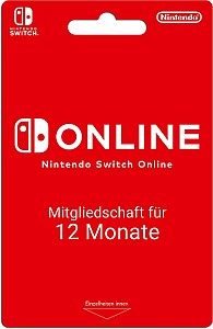 Nintendo Switch Online Mitgliedschaft 12 Monate (365 Tage) für 15,29€ (statt 20€)