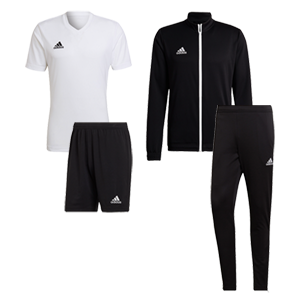 4-tlg. adidas Trainingsset Entrada 22 (Trainingsjacke, Jogginghose, Trikot, Short) für 49,99€ (statt 58€)