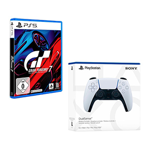 Gran Turismo 7 (PS) + Dualsense Wireless PlayStation 5 Controller für nur 99,99€