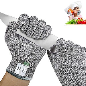 iJiZuo Schnitzhandschuhe für Kinder (EN388 Geeignet für 3-12 Jährige) für 5,99€