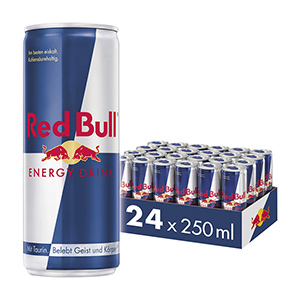 Top: Red Bull Energy Drink (24 x 250 ml) ab 19,77€ im Sparabo + 5,04€ Pfand