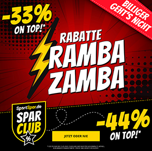 SportSpar Ramba Zamba Sale mit bis zu 44% Extra-Rabatt auf hunderte Artikel + 5€ Gutschein ab 60€