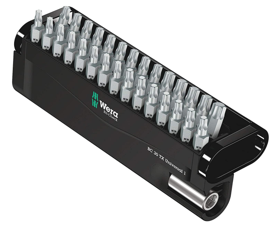 Wera Bit-Sortiment, Bit-Check 30 TX Universal 1, 30-teilig, 05057908001 für nur 13,98€ bei Prime inkl. Versand