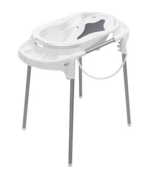 Rotho Babydesign Badestation TOP (weiß, 4-teilig) für nur 79,99€ inkl. Versand