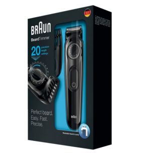 Braun BT3020 Bartschneider (abwaschbar, schwarz) für nur 19,95€ inkl. Versand