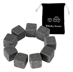 9er-Pack Kafeiya Whisky Steine (wiederverwendbare Eiswürfel) für nur 4,99€ inkl. Prime-Versand