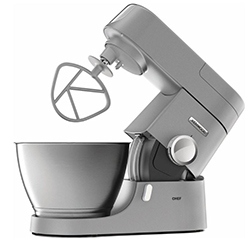 KENWOOD KVC3150S Chef Küchenmaschine  (4,6 Liter, 1000 Watt) inkl. 5 Zubehörteile für nur 198,31€ inkl. Versand