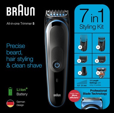 Braun MGK5345 Multi-Grooming-Kit für 30,90€