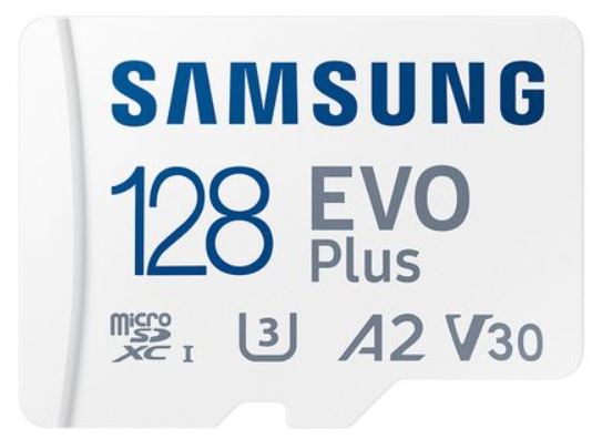 SAMSUNG EVO Plus Micro-SDXC Speicherkarte (128 GB, 130 MB/s) für nur 9,99€ inkl. Lieferung