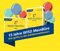 50% Rabatt auf WISO MeinBüro Web und Desktop bei Buhl.de