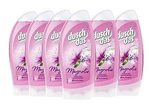 6er Pack: Duschdas Duschgel für Damen „Magnolie“ (6x 250ml) für 3,18€ (statt 7,50€)- Prime Sparabo