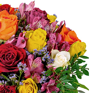 Blumenstrauß Farbtraum mit 34 Stielen für 27,48€ inkl. Lieferung