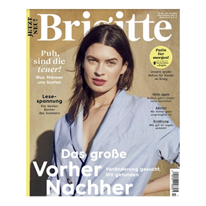 Jahresabo (26 Ausgaben) Brigitte für 106,60€ – als Prämie: 80€ Amazon Gutschein