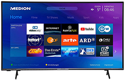 MEDION X15012 4K Ultra HD Smart-TV (50 Zoll, HDR 10, Micro Dimming, WLAN, PVR, Bluetooth) für nur 299,99€ inkl. Versand (statt 380€)