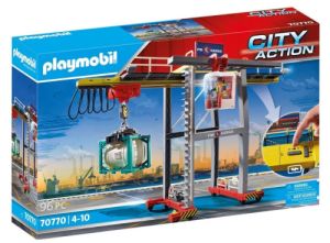 Playmobil City Action Portalkran mit Container 70770 für nur 35,94€ inkl. Versand