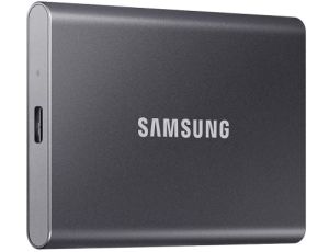 Samsung T7 Portable SSD (2 TB, USB 3.2 Gen.2 Externe SSD Titan Gray MU-PC2T0T/WW) für nur 159,99€ inkl. Versand