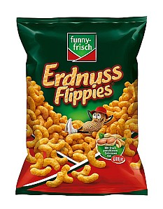 10er Pack funny-frisch Erdnuss Flippies Classic ab 12,66€ (statt 21,90€) – Prime Spar-Abo