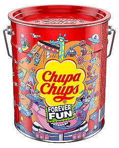 Chupa Chups Best of Lollipop-Eimer (150 Lutscher, 6 Sorten) für 16,79€ (statt 24€) – Prime Spar-Abo