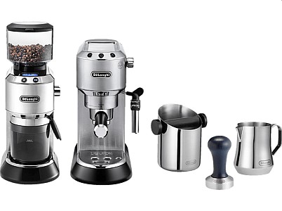 Delonghi Dedica ECKG 6821.M Barista Bundle Espressomaschine + 2 Cappuccinogläser + 2 Espressogläser für nur 222€ inkl. Versand (statt 342€)