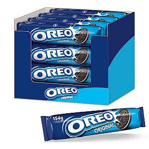 16x OREO Original Knuspriger Kakao Doppelkeks (16 x 154g) für 15,29€ (statt 20,64€) – Prime Sparabo