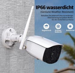 Outdoor WLAN Überwachungskamera für nur 29,99€ (statt 39,99€)