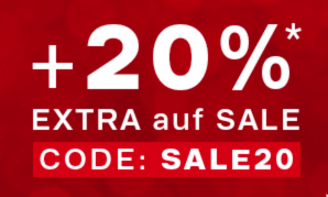 Bis zu 50% Rabatt + 20% Extra Rabatt auf Sale Artikel im Deichmann Onlineshop