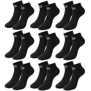 Sergio Tacchini Herren Sneakersocken (9 Paar, schwarz) für 13,94€ inkl. Versand (statt 20€)