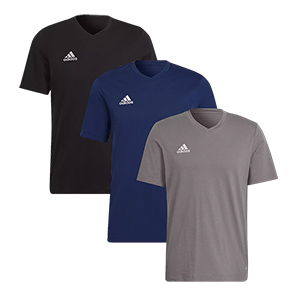 3er-Pack Adidas Entrada 22 Herren Sportshirts (100% Baumwolle) für nur 29,98€ (statt 36€)