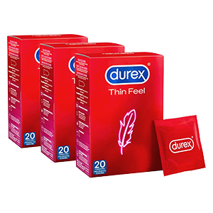 60 Durex Thin Feel Kondome für nur 32,90€ inkl. Versand (statt 45€)
