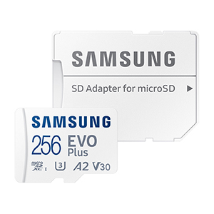 Samsung Evo Plus microSDXC 256 GB Speicherkarte ab nur 19,99€ (statt 29€)