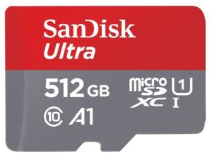 Top! SANDISK Ultra UHS-I Micro-SDXC 512 GB Speicherkarte für nur 35€ (statt 57€)