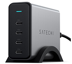 Satechi 4 Port USB-C Ladegerät (165W, PD GaN) für nur 80,14€ inkl. Versand (statt 96€)