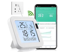 WiFi Hygrometer und Thermometer mit Alexa Support für 23,09€ (statt 32,99€)