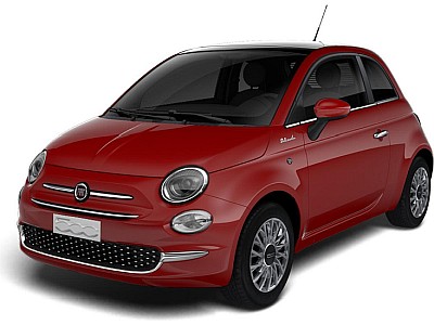 Privat&Gewerbeleasing: Fiat 500 Dolcevita mit Glasdach (69 PS) Testleasing für 111€ mtl. (12 Monate, 10.000km/Jahr) – GLF: 0,59