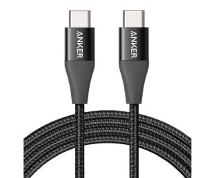 Anker PowerLine+ II USB-C auf USB-C Kabel 180cm 60W (USB-IF zertifiziert) für 9,99€