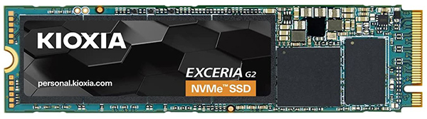 Kioxia EXCERIA PCIe/NVMe 1.3 Gen3x4 SSD (2100 MB/s M.2 2280) für nur 62,27€ inkl. Versand aus UK